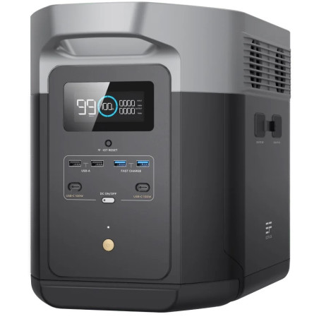 Generator Solar Power Station Delta Max (1600) - 1612Wh, 1600W, Li-Ion - statie acumulator portabila - EcoFlow-DELTAMAX1600-EU