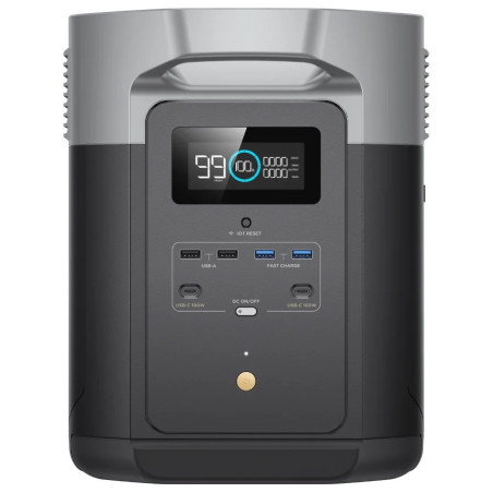 Generator Solar Power Station Delta Max (1600) - 1612Wh, 1600W, Li-Ion - statie acumulator portabila - EcoFlow-DELTAMAX1600-EU