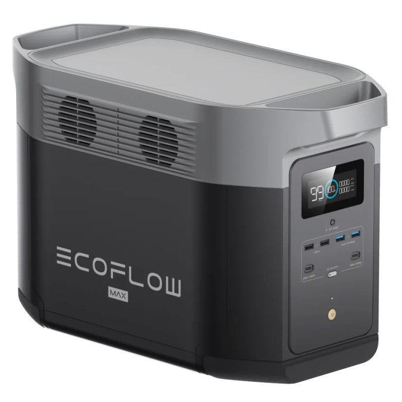 Generator Solar Power Station Delta Max (1600) - 1612Wh, 1600W, Li-Ion - statie acumulator portabila - EcoFlow-DELTAMAX1600-EU