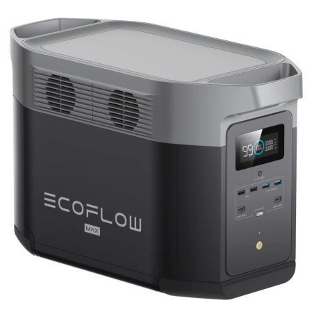 Generator Solar Power Station Delta Max (1600) - 1612Wh, 1600W, Li-Ion - statie acumulator portabila - EcoFlow-DELTAMAX1600-EU