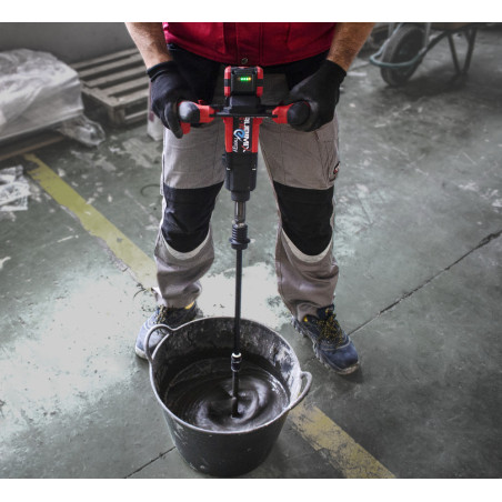 Mixer / amestecator pt. adezivi / mortar 90L, Rubimix E-10 Energy CAS 18V