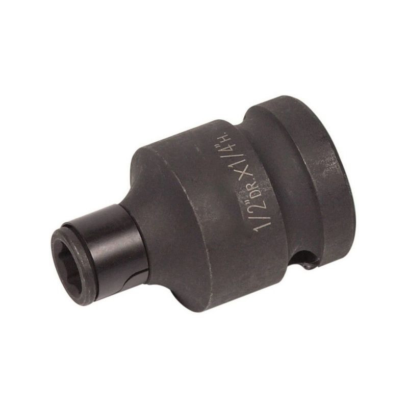 HIKOKI Adaptor insurubare cu impact patrat 1/2"-hex1/4",38mm,cu magnet