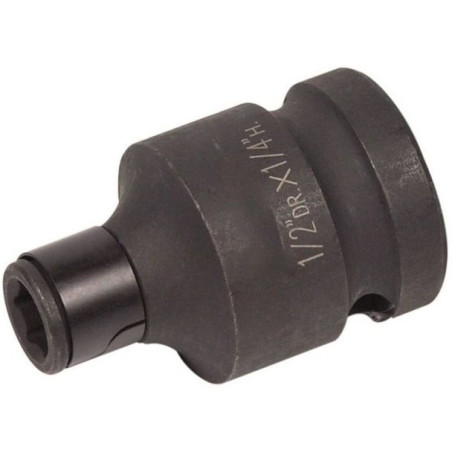 HIKOKI Adaptor insurubare cu impact patrat 1/2"-hex1/4",38mm,cu magnet