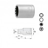 UNIOR Capat cheie tubulara 1/4", cu 12 laturi, 10 mm