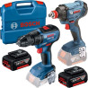 BOSCH Set GSR 18V-50-50+GDX 180-LI+2 Li-Ion 18V, 5Ah+Incarcator+Valiza