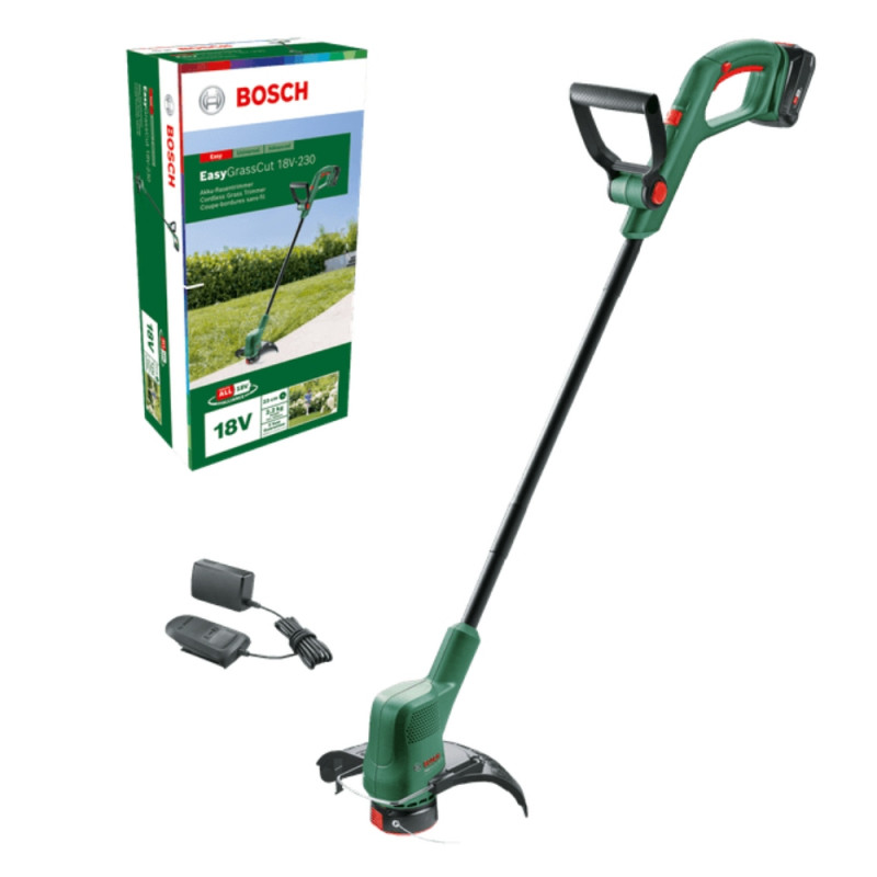 BOSCH Easy GrassCut 18V-230 Trimmer de gazon compatibil cu Li-Ion 18V,230mm