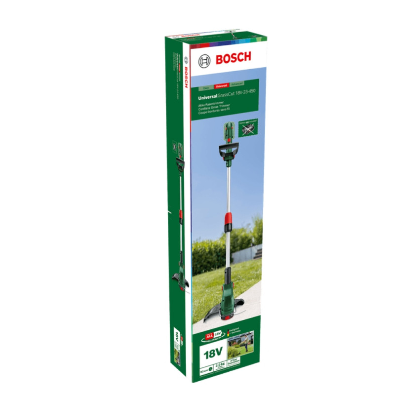 BOSCH Universal GrassCut 18V-26-500 Trimmer compatibil cu Li-Ion 18V, 260mm