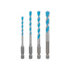 BOSCH Set 4 burghie EXPERT MultiConstruction,diametre 4/5/6/8mm, HEX-9