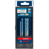 BOSCH Set 4 burghie EXPERT MultiConstruction,diametre 4/5/6/8mm, HEX-9