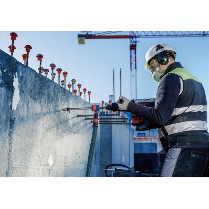 BOSCH Burghiu EXPERT SDS Clean max-8X cu sistem de aspirare a prafului, 25x400x650 mm