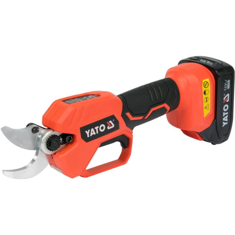 YATO Foarfeca de pomi cu acumulator Li-Ion 18V, 2.0Ah