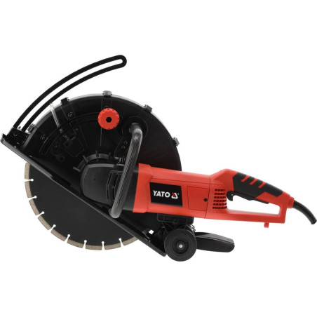 YATO Masina pentru taiat beton/debitator, putere 2600W,disc 350x25.4mm