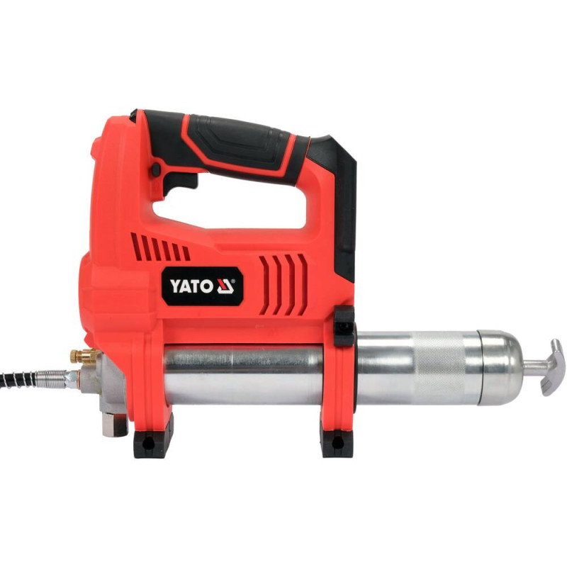 YATO Pistol de gresat cu aplicator flexibil compatibil cu Li-Ion 18V, 600ml, 620bar
