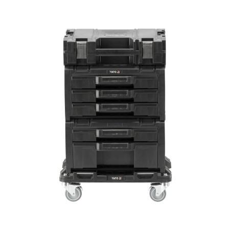 YATO Organizator mobil pentru scule cu sistem modular S12 507x326x745mm YATO Organizator mobil pentru scule cu sistem modular S12 507x326x745mm