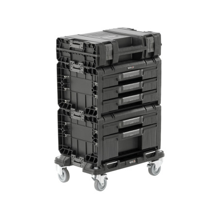YATO Organizator mobil pentru scule cu sistem modular S12 507x326x745mm YATO Organizator mobil pentru scule cu sistem modular S12 507x326x745mm