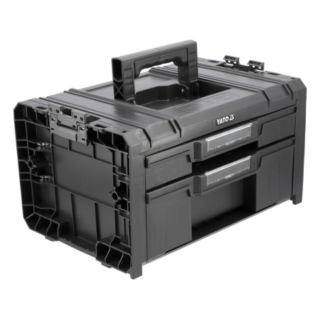 YATO Cutie pentru scule cu 2 sertare sistem S12 450x313x245mm