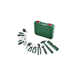 BOSCH Set scule de mana, biti si chei ambalate in geanta textila, 52 piese