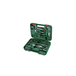 BOSCH Set scule de mana, biti si chei ambalate in geanta textila, 52 piese