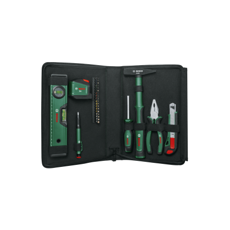 BOSCH Set scule de mana si biti ambalate in geanta textila, 25 piese