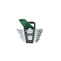 BOSCH Set de 8 chei combinate cu clichet, dimensiuni 8-19 mm, CrV