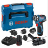 BOSCH Bormasina 2xLi-Ion 12V,3Ah,35Nm,1750rpm+accesorii+valiza transport