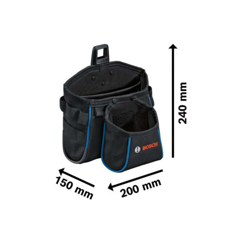 BOSCH GWT 2 Borseta pentru scule, sarcina maxima 5kg, poliester, negru