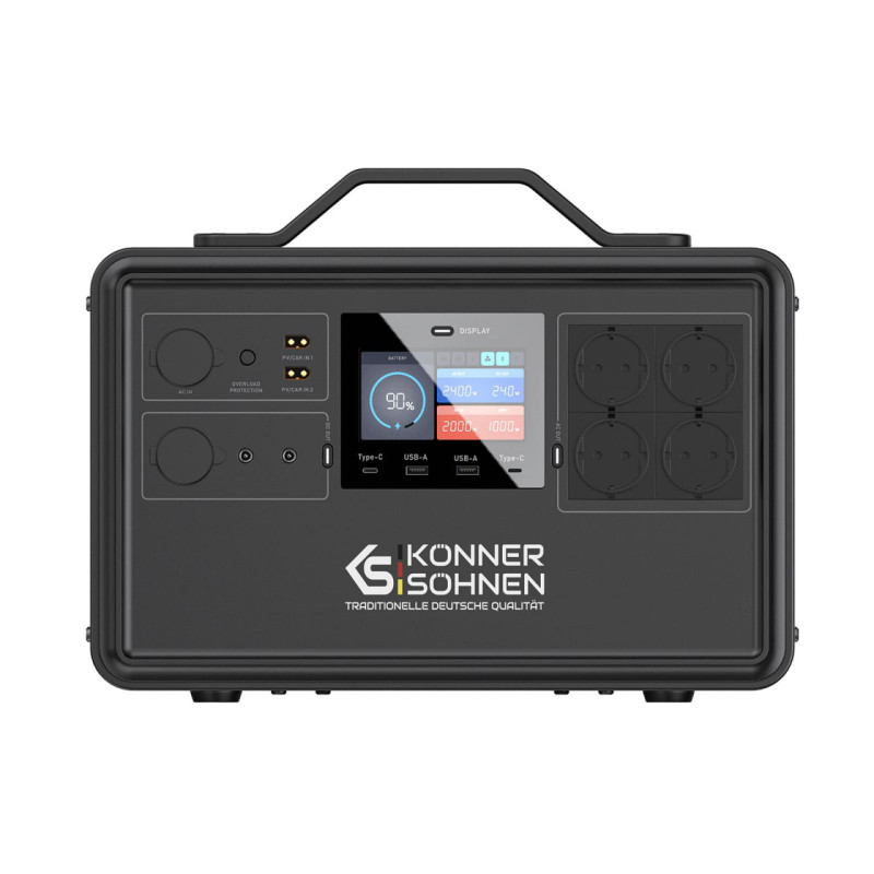 Statie acumulator portabil pentru incarcare electrica, UPS, PowerBank - 2240Wh, 2400W