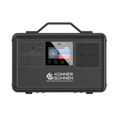 Statie acumulator portabil pentru incarcare electrica, UPS, PowerBank - 2240Wh, 2400W