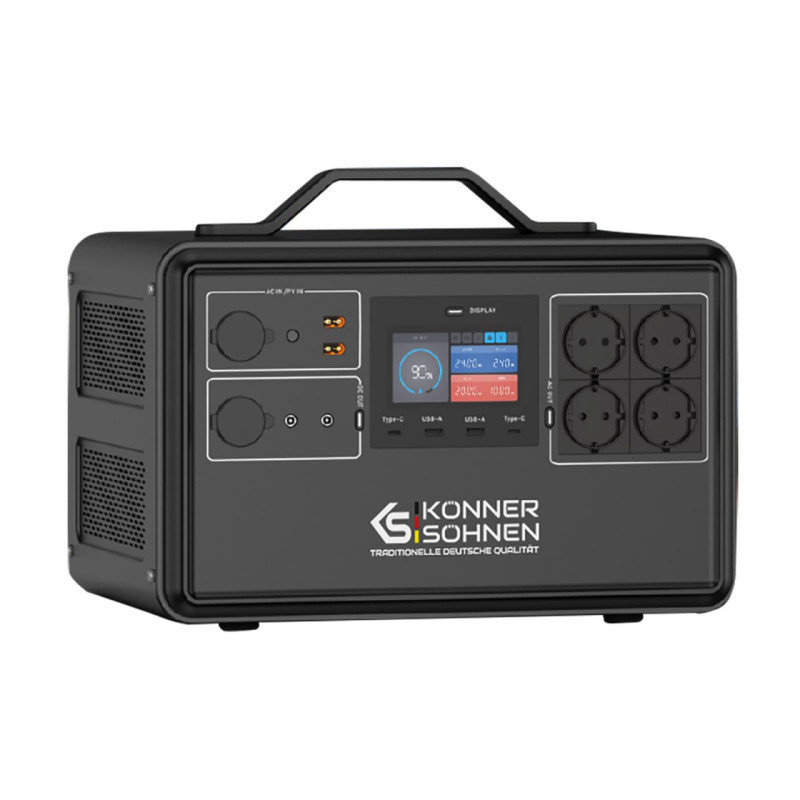 Statie acumulator portabil pentru incarcare electrica, UPS, PowerBank - 2240Wh, 2400W