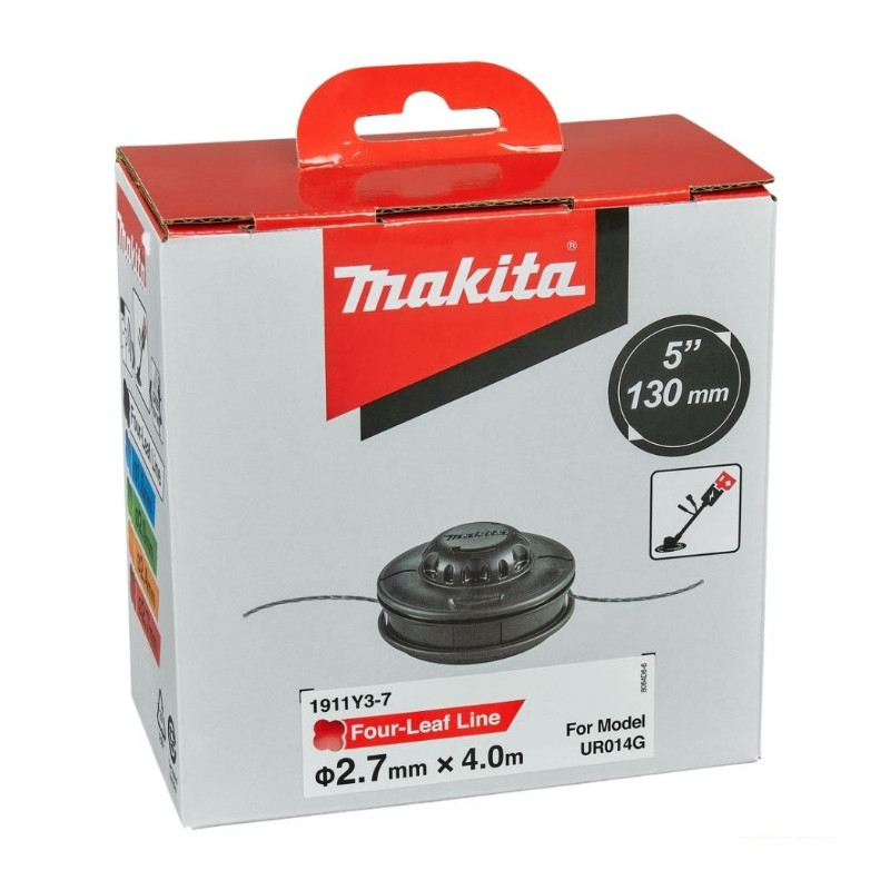 MAKITA Cap trimmer 2 fire semiautomat pentru UR014G,2.7mmx4m,M10x1.25