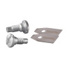 MAKITA Set 9 lame de schimb pentru robotul de tuns iarba RM350D