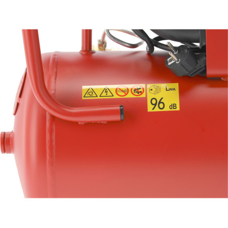 YATO Compresor de aer 1500W, 24 l, 200 l/min, 8 Bar, 2850 rpm