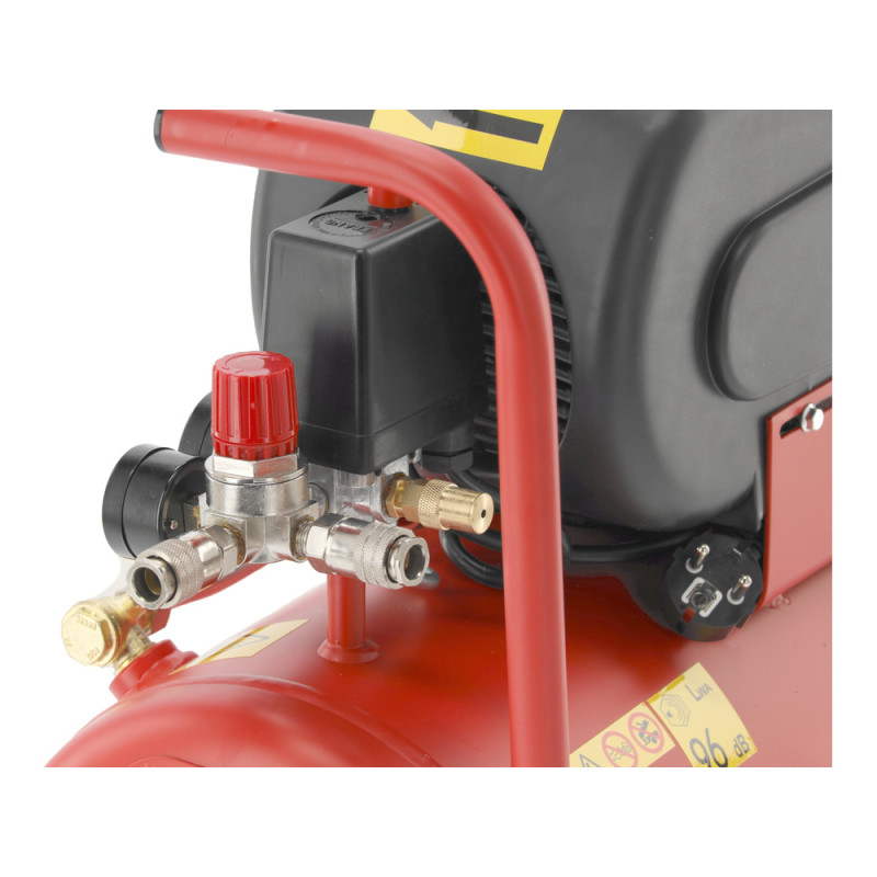 YATO Compresor de aer 1500W, 24 l, 200 l/min, 8 Bar, 2850 rpm