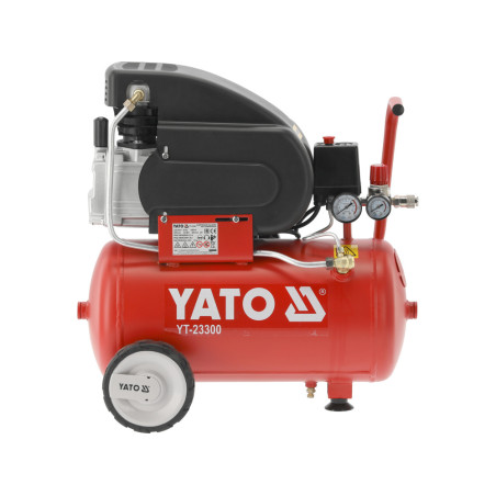 YATO Compresor de aer 1500W, 24 l, 200 l/min, 8 Bar, 2850 rpm