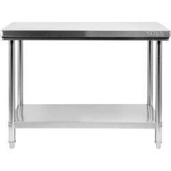 YATO GASTRO Masa de lucru cu spatiu de depozitare, 1200×600×H850 mm