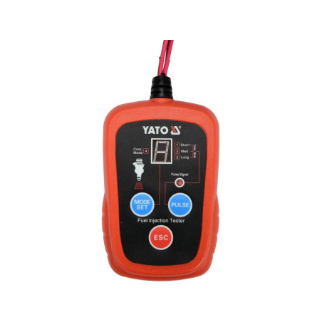 YATO Tester electronic injectoare, pentru motoarele pe benzina, LCD