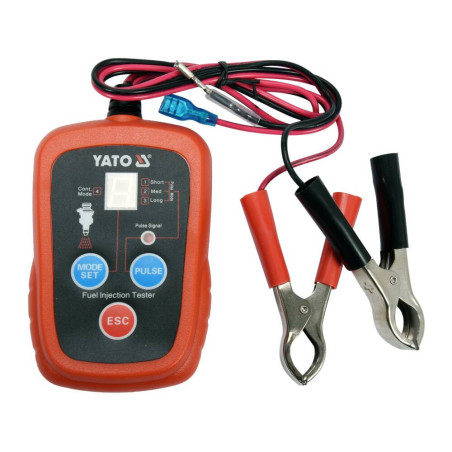 YATO Tester electronic injectoare, pentru motoarele pe benzina, LCD