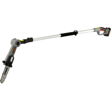 STHOR Fierastrau telescopic pentru crengi, 20 cm, Li-Ion 20 V, 2.0 Ah