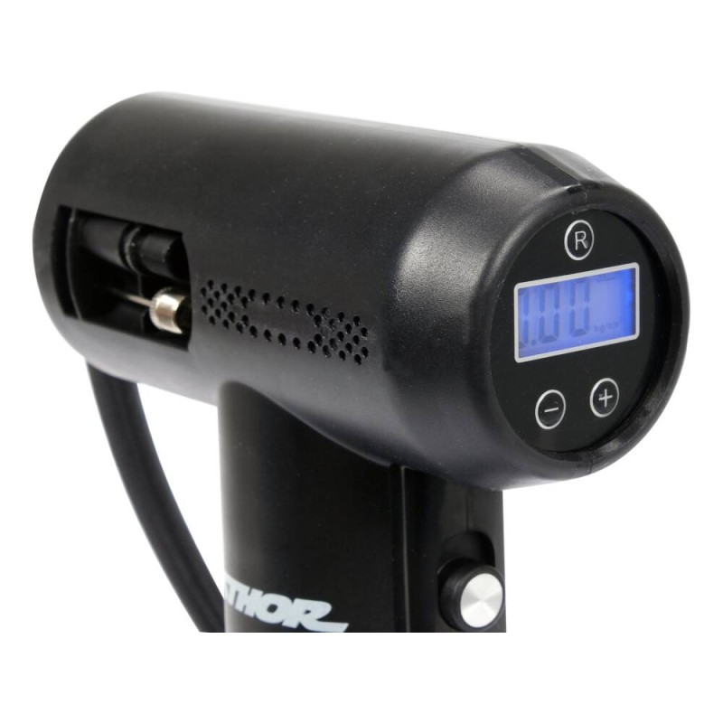 STHOR Compresor auto cu acumulator Li-Ion 7.4V, 2Ah, 0.69 MPa, display