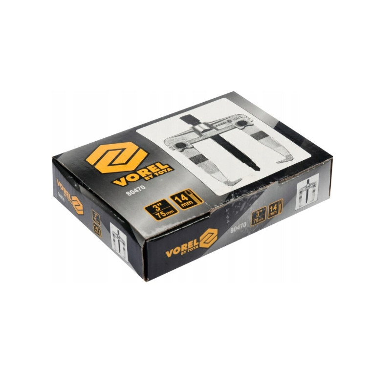 VOREL Extractor pentru rulmenti 2 brate, 75 mm