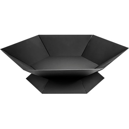 LUND Vatra de gradina, tabla de otel, 65x60x27 cm