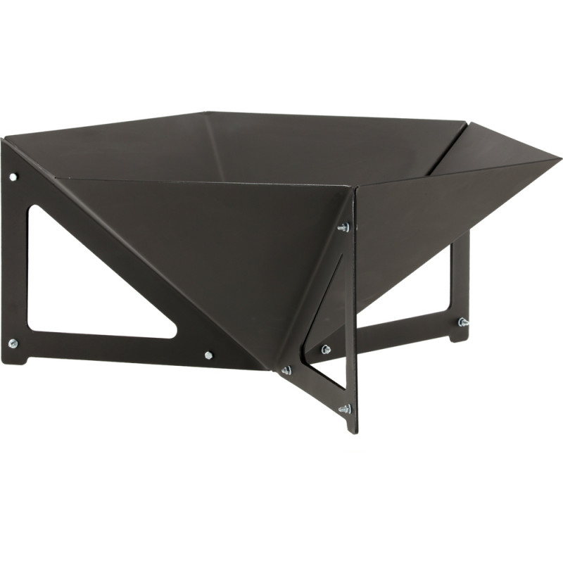 LUND Vatra de gradina C6, tabla de otel, 65x55x26 cm