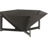 LUND Vatra de gradina C6, tabla de otel, 65x55x26 cm