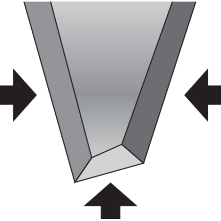 FLO Fierastrau pentru crengi cu teaca, 240 mm, otel SK5