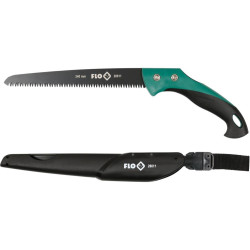 FLO Fierastrau pentru crengi cu teaca, 240 mm, otel SK5