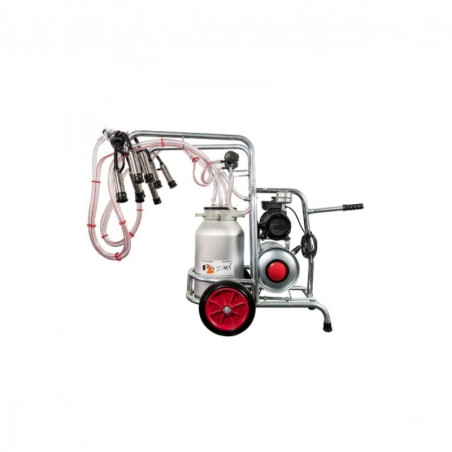 EMT Aparat de muls vaci EMT, un bidon aluminiu 40 litri, 2 posturi