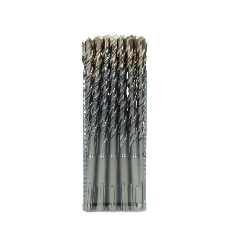 HIKOKI Set 25 burghie pentru beton SDS-plus, 2 muchii, 6.5x110x50 mm