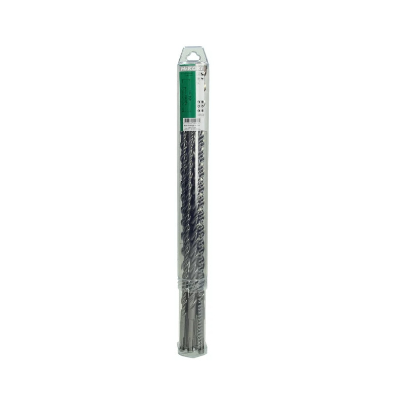 HIKOKI Set 5 burghie pentru beton SDS-plus, 2 muchii, 10 - 20 mm