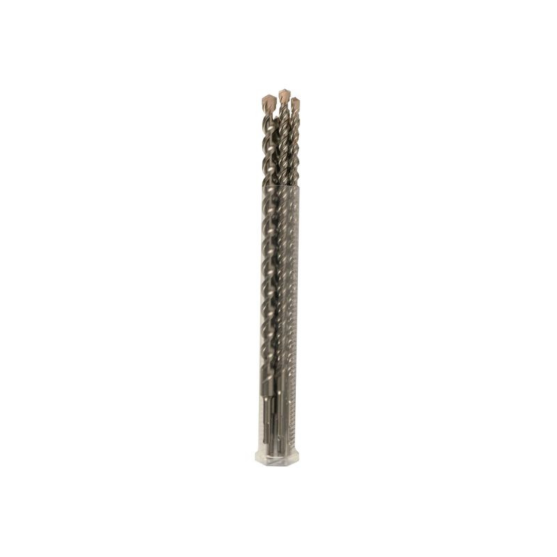 HIKOKI Set 6 burghie pentru beton SDS-plus, 2 muchii, 10 - 20 mm
