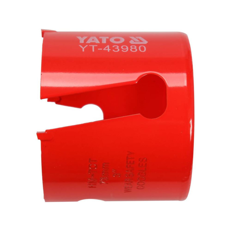YATO Carota TCT pentru gaurirea materialelor din lemn 76x60 mm, 5/8"